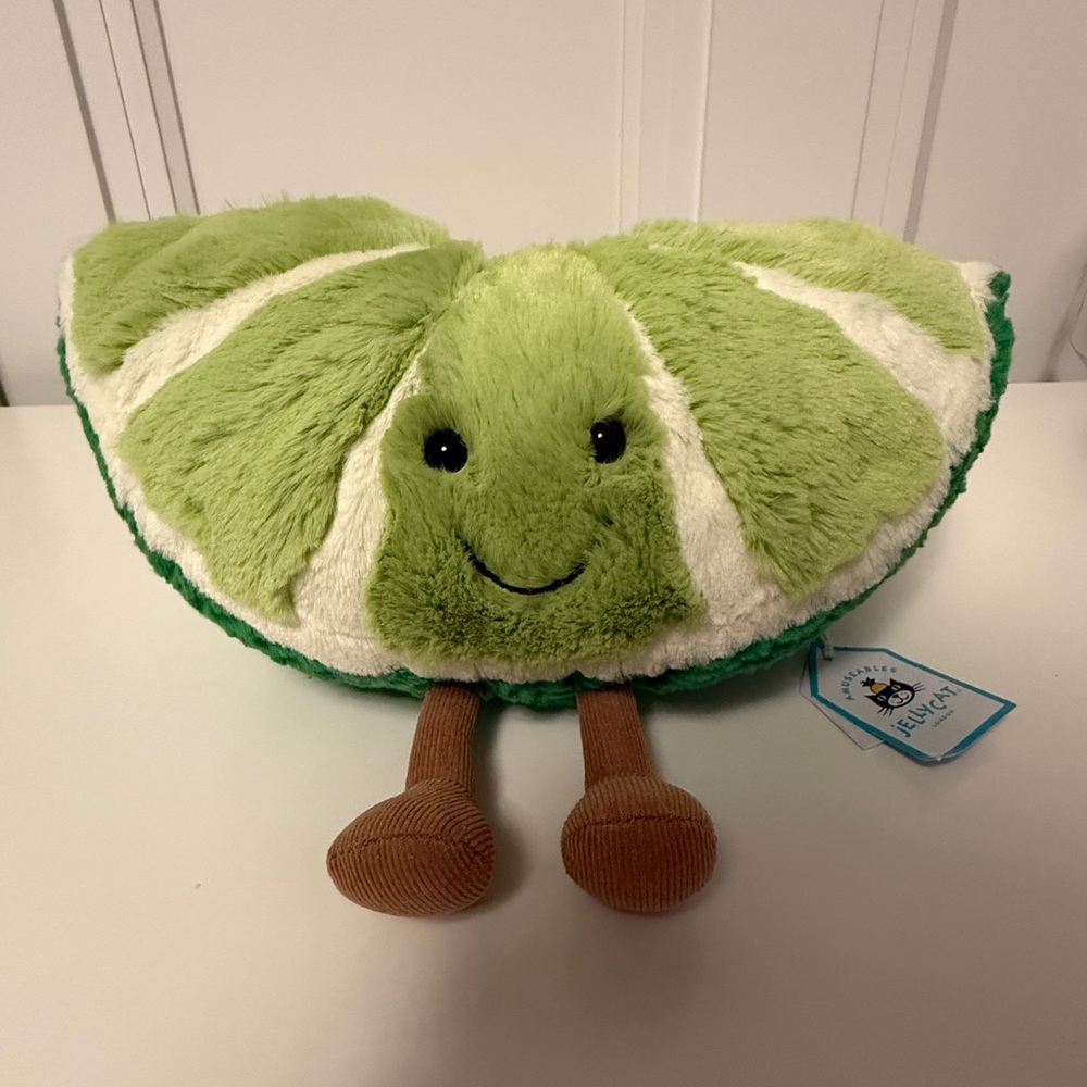 NWT Jellycat Amuseable Slice of Lime